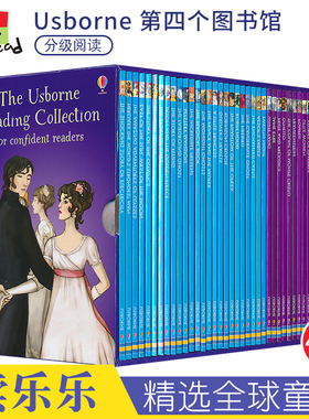 Usborne Reading Collection for Confident Readers 我的第四个图书馆 英文经典名著40册 儿童英语进阶阅读 英文原版进口图书