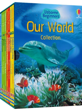 Usborne Beginners Our World 尤斯伯恩 初探科学 我们的世界 10册套装 幼儿科普绘本 地球生物 英文启蒙读物 英文原版进口图书