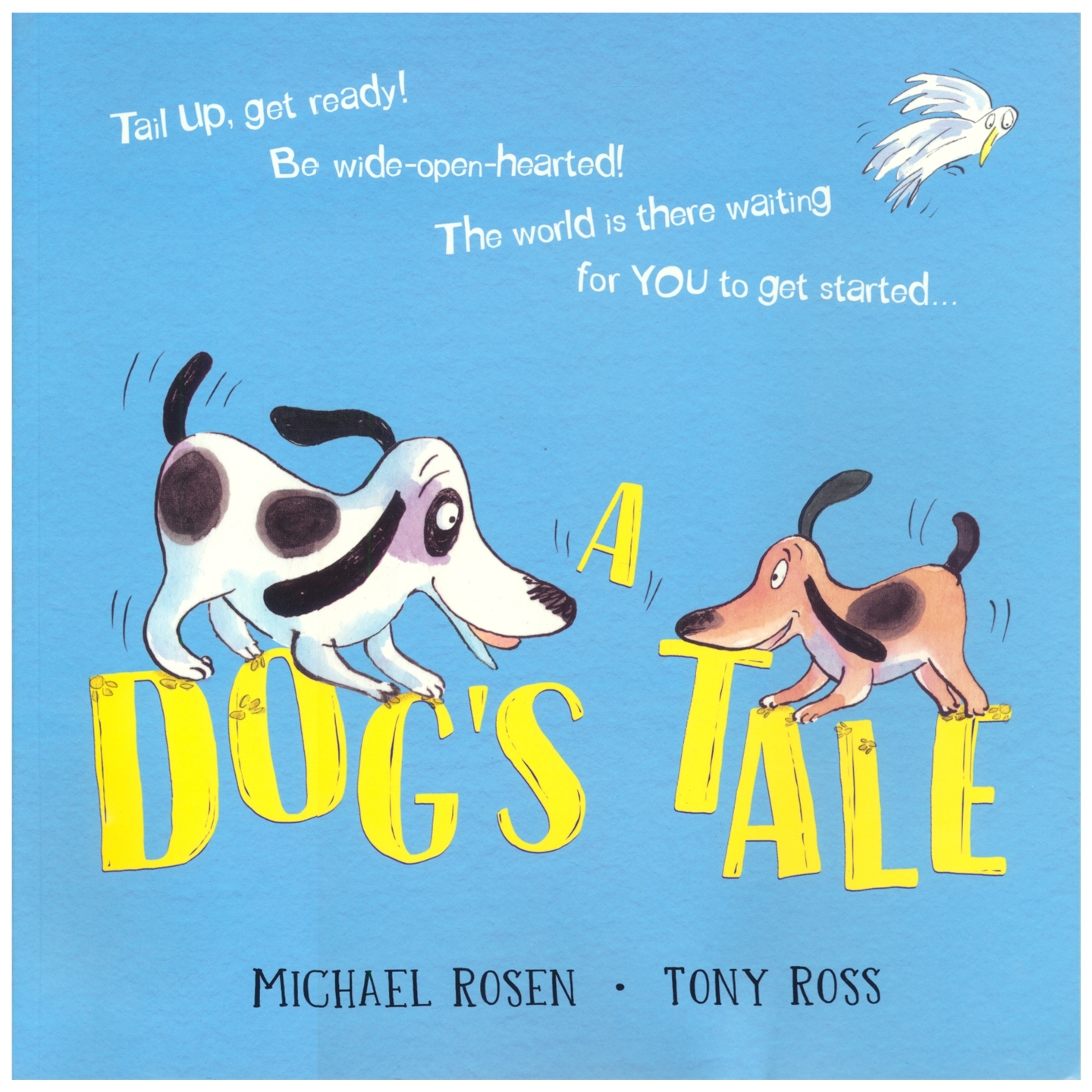 A Dog's Tale 一只狗狗的故事 Nice爷爷迈克尔·罗森作品 温馨亲子图画故事书 英语早教启蒙 睡前读物 英文原版进口儿童图书