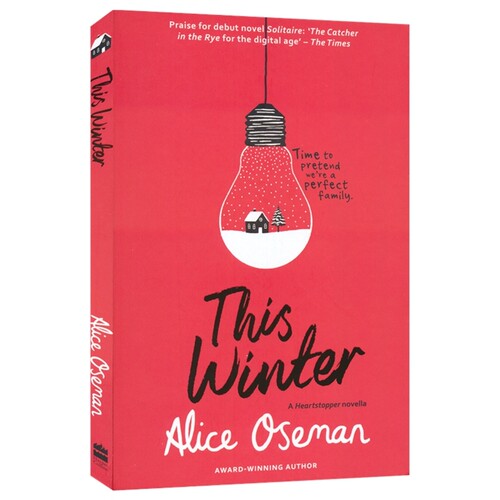 A Heartstopper Novella This Winter 心跳漏一拍番外篇 这个冬天 英语章节小说 温馨亲情圣诞故事 英文原版进口儿童图书
