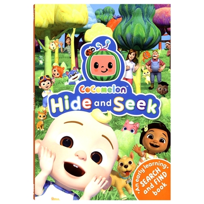 Cocomelon Hide-And-Seek 可可瓜瓜 捉迷藏 益智活动 寻找隐藏物品 锻炼观察力和专注力 英文原版进口儿童图书
