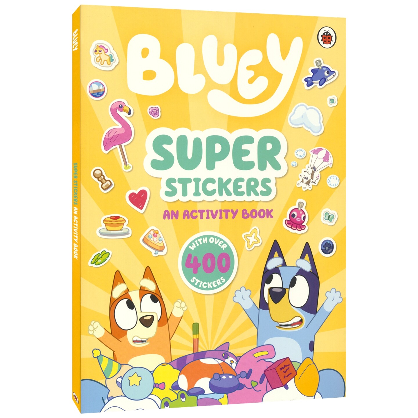 Bluey Super Stickers 布鲁伊趣味贴纸书 400+贴纸 益智活动 英语早教启蒙 亲子读物 英文原版进口儿童图书
