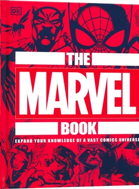 DK The Marvel Book Expand Your Knowledge of a Vast Comics Universe 漫威科普百科图册 精装全彩插图 青少年课外读物 原版图书
