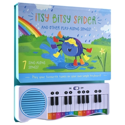 【自营】Itsy Bitsy Spider And Other Play-Along Songs! 小小蜘蛛童谣琴键发声书 含7首儿歌 儿童英语音乐启蒙 英文原版进口图书