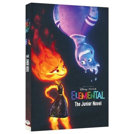 【自营】Disney Pixar Elemental - The Junior Novel 迪士尼皮克斯疯狂元素城 动画电影改编版本 英文课外读物 章节书 英文原版