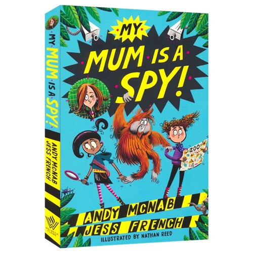 My Mum Is A Spy 我的妈妈是间谍 侦探推理 幽默搞笑探案故事 小学生英语课外读物 英文原版进口儿童图书