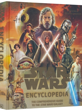 DK Star Wars Encyclopedia 星球大战官方百科全书 1200+角色介绍 2200+电影电视条目 全面权威 青少年科普读物 英文原版进口图书