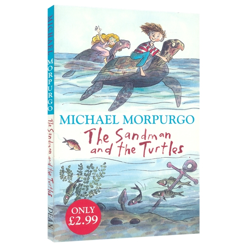 The Sandman & the Turtles 睡魔与乌龟 神秘奇幻冒险故事 章节小说 英语课外读物 英文原版进口儿童图书