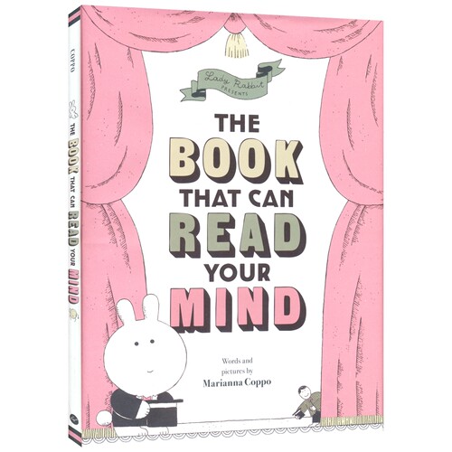 The Book That Can Read Your Mind 能读懂你心思的书 读心之书 Marianna Coppo 意大利插画师 精装绘本 英文原版进口儿童图书