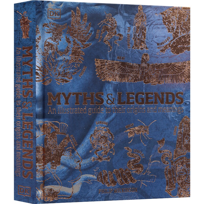 DK Myths & Legends DK神话与传说 精装百科全书 希腊 北欧 埃及 中国 世界各地经典神话故事 英文原版进口图书