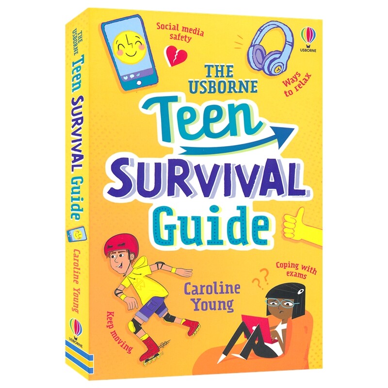 The Usborne Teen Survival Guide 尤斯伯恩 青少年生存指南 英语百科科普读物 英文原版进口儿童图书