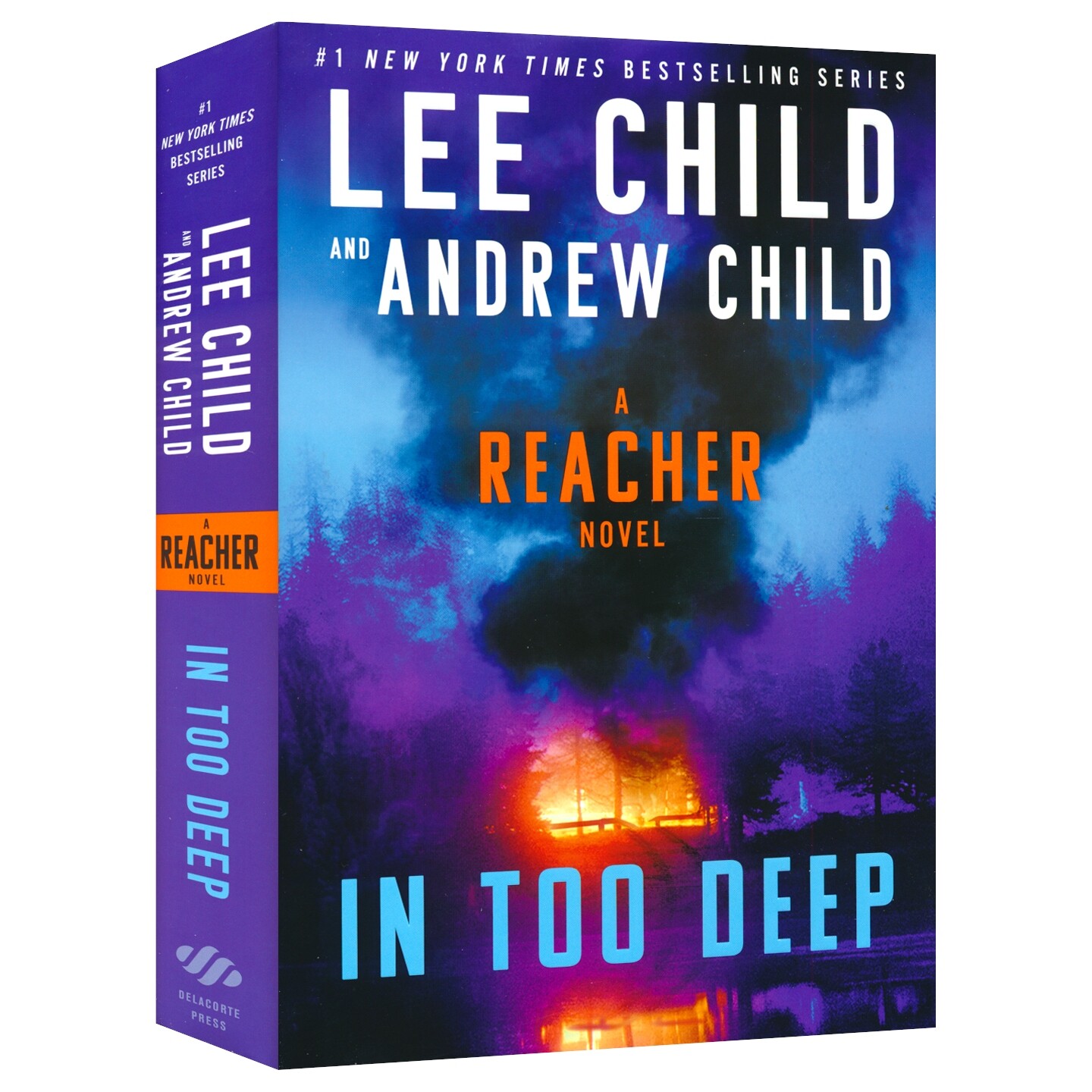 Jack Reacher In Too Deep A Reacher Novel 侠探杰克雷切尔系列29 无法自拔 李查德 惊悚恐怖小说 英文原版进口图书