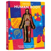 Human 中小学生课外科普读物 人体系统工作原理 生物科学 9岁 人体少儿百科 英文原版 进口图书 Body 3D图解人体模型 Out Inside