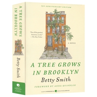 Brooklyn 经典 自营 75th Tree 成长小说 现代文学 Anniversary 英文原版 布鲁克林有棵树 Grows 75周年纪念版 进口 Edition