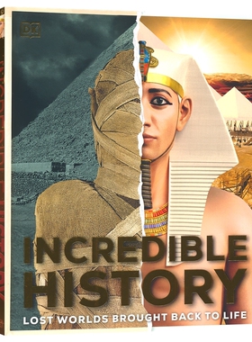 DK Incredible History 奇妙的历史 少儿百科 古代文明 中世纪文艺复兴 近代历史 金字塔 奥林匹克运动会 斗兽场 9-12岁 英文原版