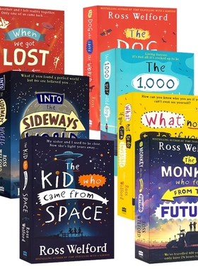 Ross Welford Collection 罗斯·威尔福德作品集 科幻佳作 幽默风趣 亲情友情 英语章节小说 青少年课外读物 英文原版进口儿童图书