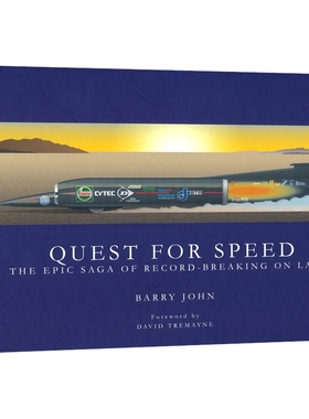 【自营】Quest For Speed The Epic Saga of Record-Breaking On Land 极速之旅 青少年百科科普读物 精装大开本 英文原版进口儿童
