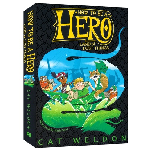 How to Be a Hero 2 Land of Lost Things 迷失之地2 如何成为英雄 英文章节书 奇幻冒险 英文原版进口图书