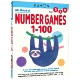Number Kumon Book Games 儿童思维训练教辅 100 英文原版 5岁 我 100数字游戏书 公文式 趣味数学启蒙练习册 教育