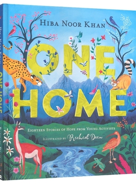【自营】One Home Eighteen Stories of Hope from Young Activists 18位青年环保活动家的真实故事 青少年百科科普 英文原版进口