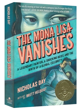 The Mona Lisa Vanishes 蒙娜丽莎消失了 波士顿环球号角图书奖得主 惊悚小说 章节书 英文原版进口儿童图书