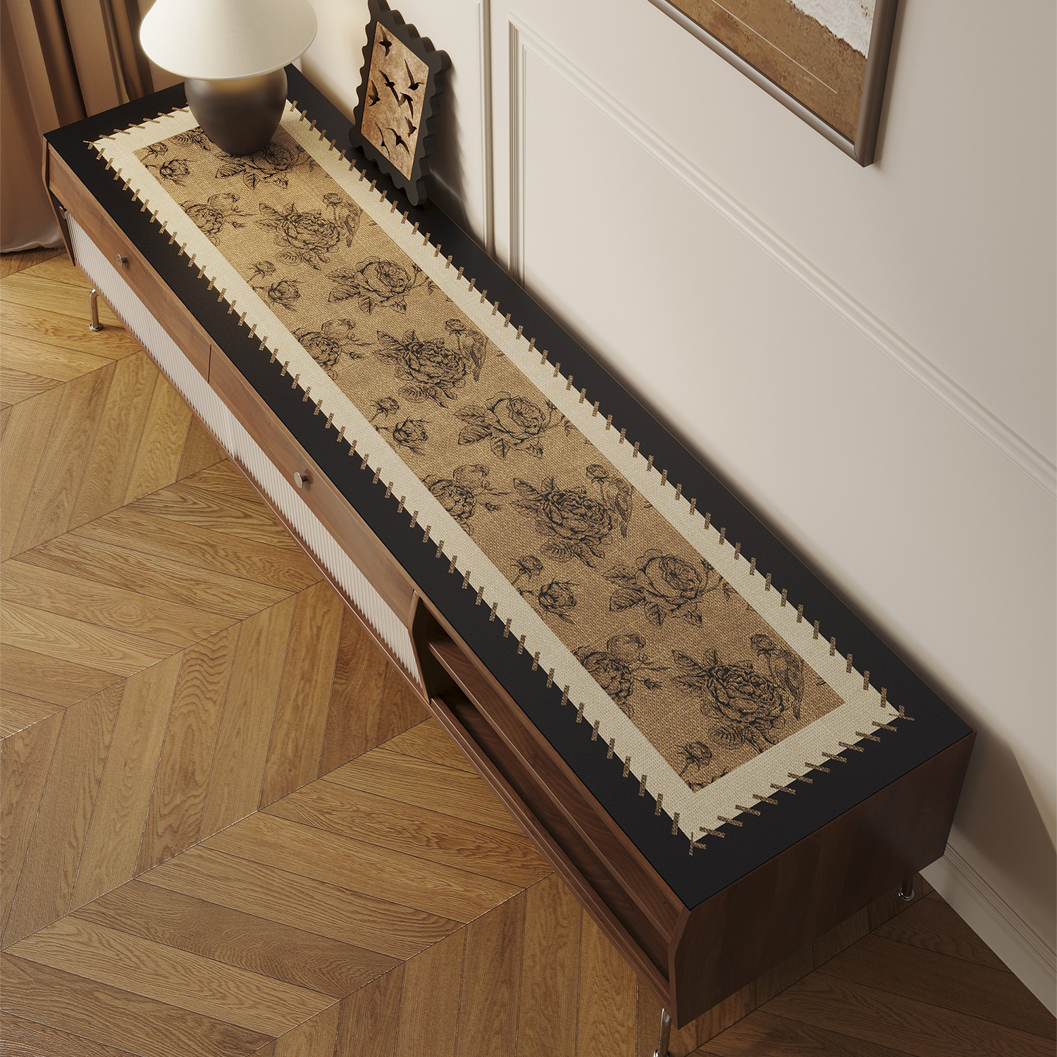 中古风电视柜桌垫防水防污