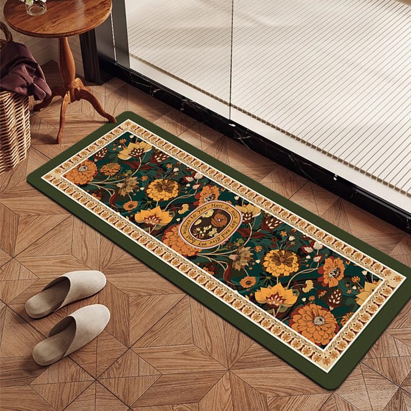 浴室防滑地垫卫生间门口硅藻泥超强吸水速干长条脚垫进门门槛垫子,居家布艺,家用脚垫,淘宝优惠券,粉丝福利购,淘宝优惠卷