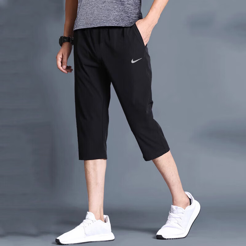 耐克薄款速干休闲七分裤