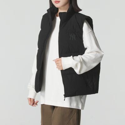 MLB男女保暖运动羽绒背心