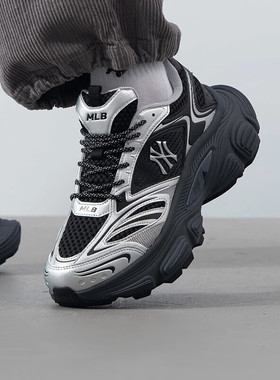 MLB男鞋女鞋情侣运动鞋复古潮流时尚老爹鞋跑步休闲鞋3ASHWD15N