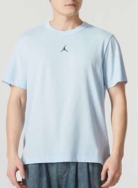 耐克T恤男装2024夏季Jordan篮球半袖透气健身训练短袖上衣FN5830