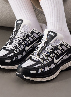 NIKE耐克女鞋休闲鞋P-6000轻便复古运动鞋缓震跑步鞋BV1021-011