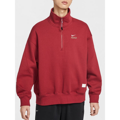 NIKE耐克男装新年款红色半