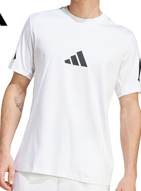 Adidas/阿迪达斯男子Z.N.E运动训练休闲透气宽松短袖T恤JE3078