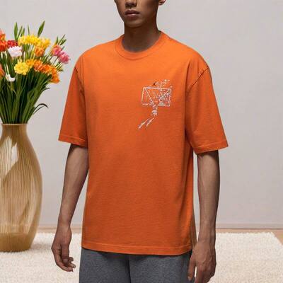 耐克JORDAN男宽松透气短袖T恤