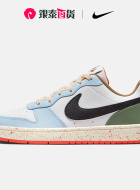 nike耐克大童鞋COURT女子低帮运动鞋休闲鞋板鞋DX6052-101