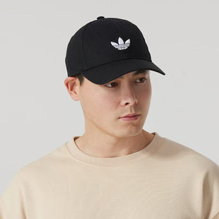 阿迪达斯三叶草男帽女帽球帽运动帽遮阳训练帽休闲鸭舌帽JC6023
