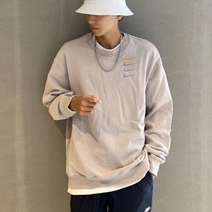 DB9408 套头衫 277 四勾针织圆领卫衣上衣休闲宽松长袖 NIKE耐克正品