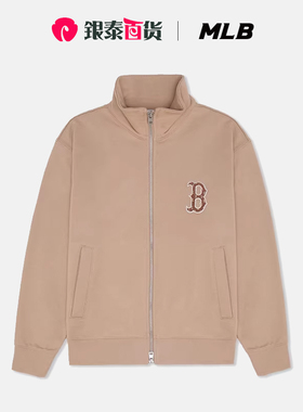 MLB官网正品男女情侣款运动上衣外套翻领休闲百搭夹克 3ATRM1034