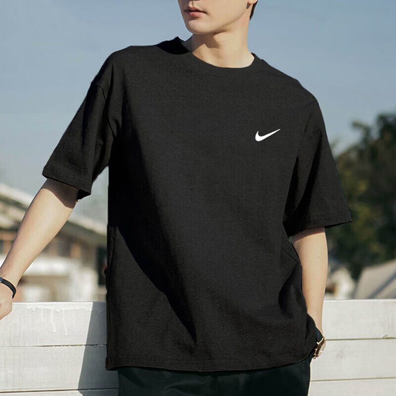 Nike耐克正品简约小标纯棉