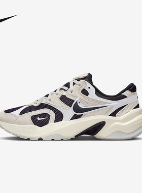 耐克女鞋NIKE AL8透气运动鞋复古跑鞋翻毛皮网眼老爹鞋FJ3794-500