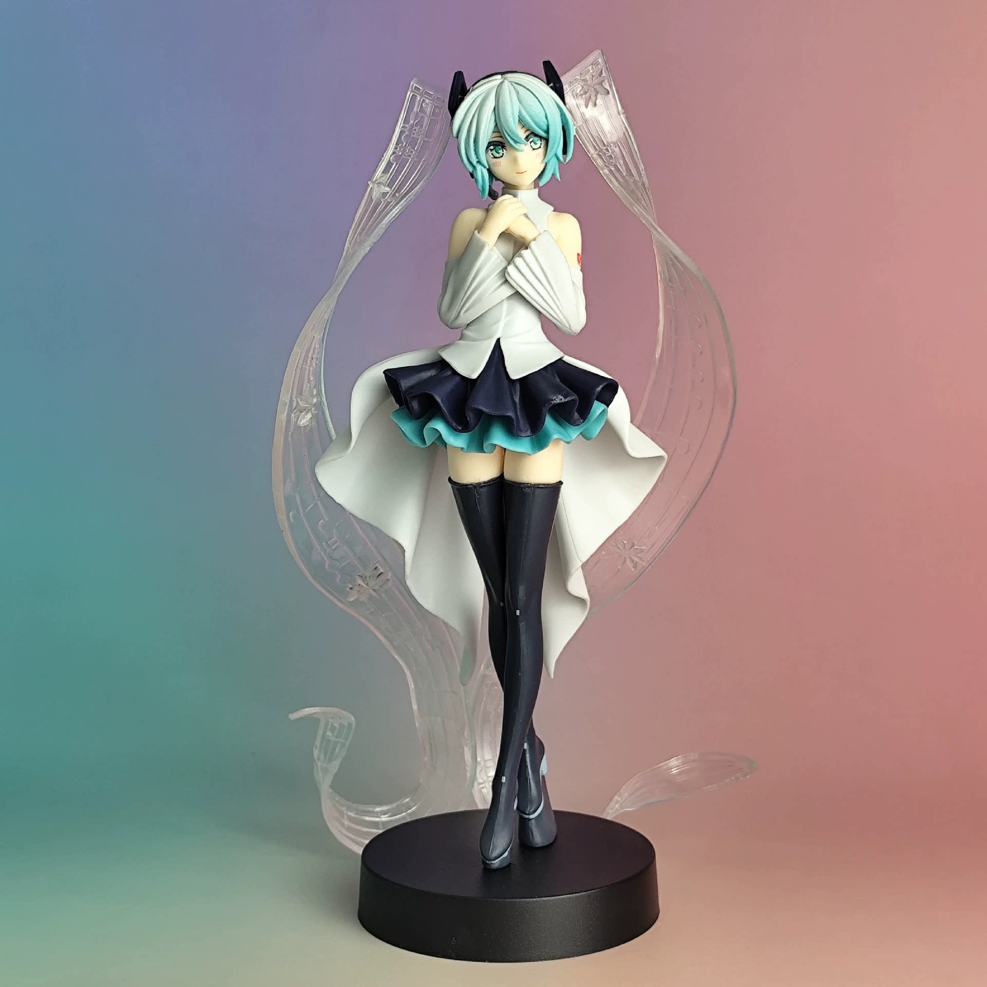 初音未来五线谱手办机箱摆件