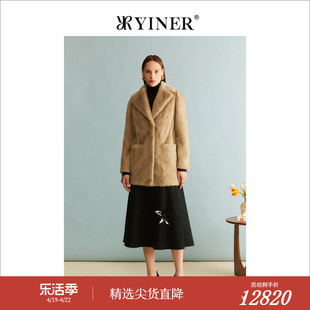 YINER音儿女装 真皮皮草8233509270 新款 2023冬季