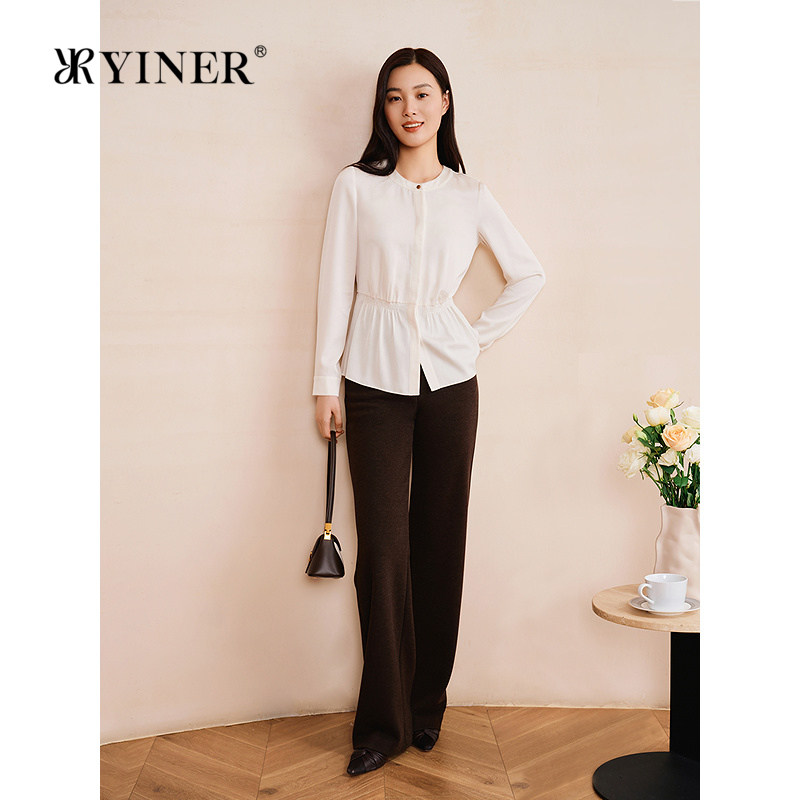 【舒心】YINER音儿专选春季新款法式麻感衬衫收腰轻上衣,女装/女士精品,衬衫,淘宝优惠券,粉丝福利购,淘宝优惠卷