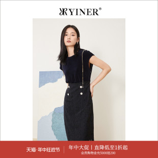 夏季 醋酸系列 YINER音儿专选女装 背带连衣裙 无袖