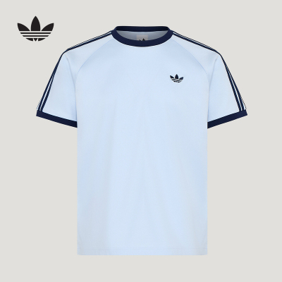 adidas阿迪达斯三叶草2026秋男纯棉宽松休闲运动短袖T恤 KT7764