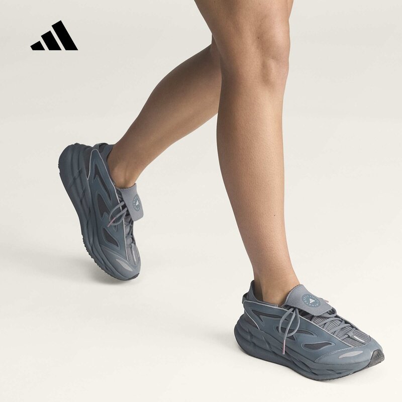 adidas阿迪达斯休闲运动鞋2026夏女SMC舒适缓震跑步鞋 KJ1018