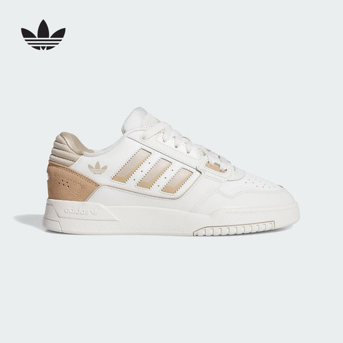 adidas阿迪达斯三叶草运动鞋2025冬女DROP STEP篮球风板鞋 JQ0078