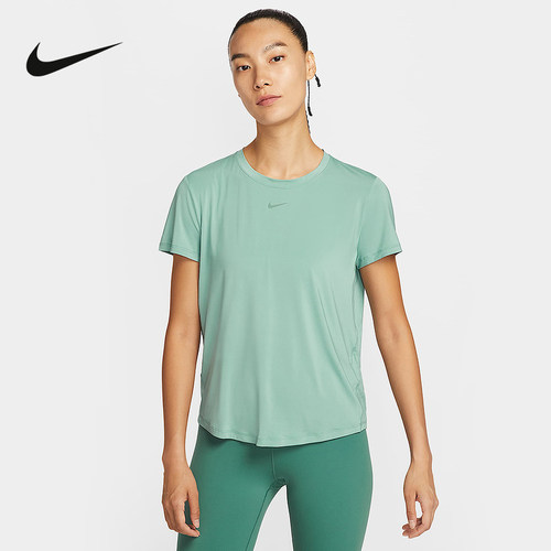 Nike耐克ONE女子速干短袖上衣夏季新款反光透气T恤FN2799-017