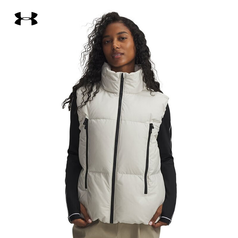 安德玛（UNDERARMOUR）|（新款）2025F/W女羽绒马甲 6001002-110